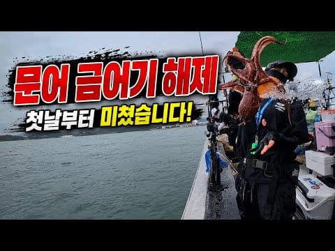 문어 금어기 해제 첫날, 잠도 안 자고 20시간 버텼습니다 2부 ㅣ 첫 문어낚시에서 느나느나 할수 있었던 이유 ㅣ 삼천포항 대풍1호
